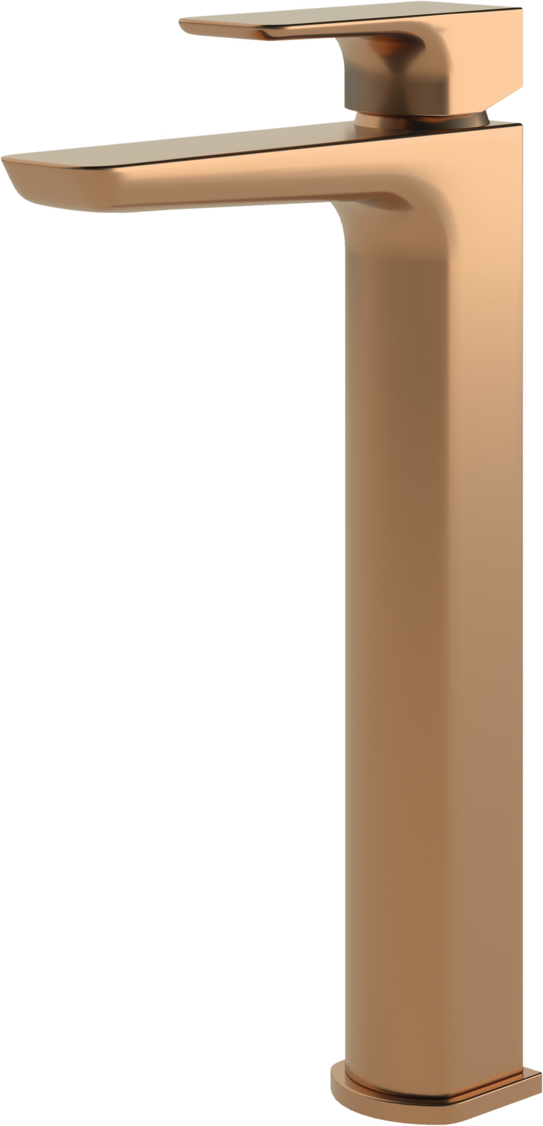 Benevento Tall Mono Basin Mixer Tap Brushed Bronze [PLUM108995]