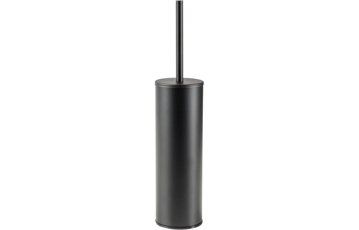 Bologna Wall Mounted Toilet Brush Holder Matt Black [PLUM101687]