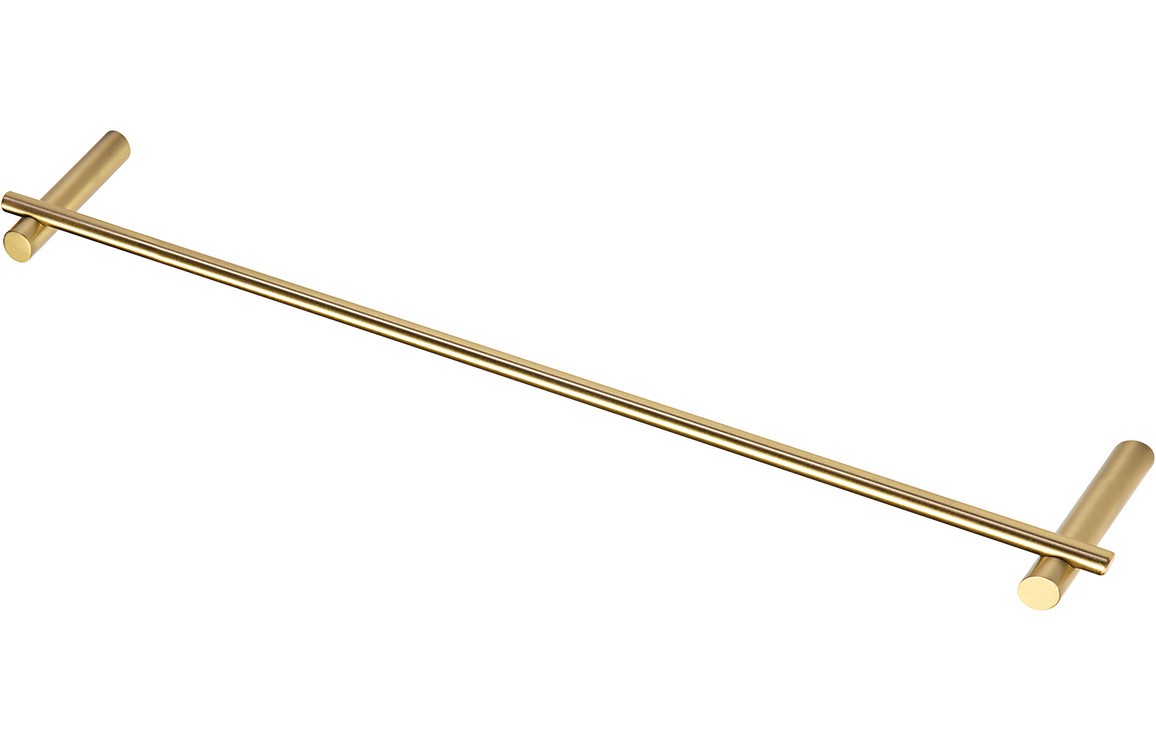 Bologna Towel Rail 450mm Brushed Brass [PLUM105479]