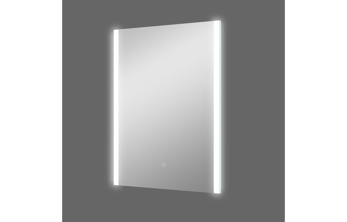Cava Rectangular Front-Lit LED Mirror 700 x 500mm [PLUM106241]