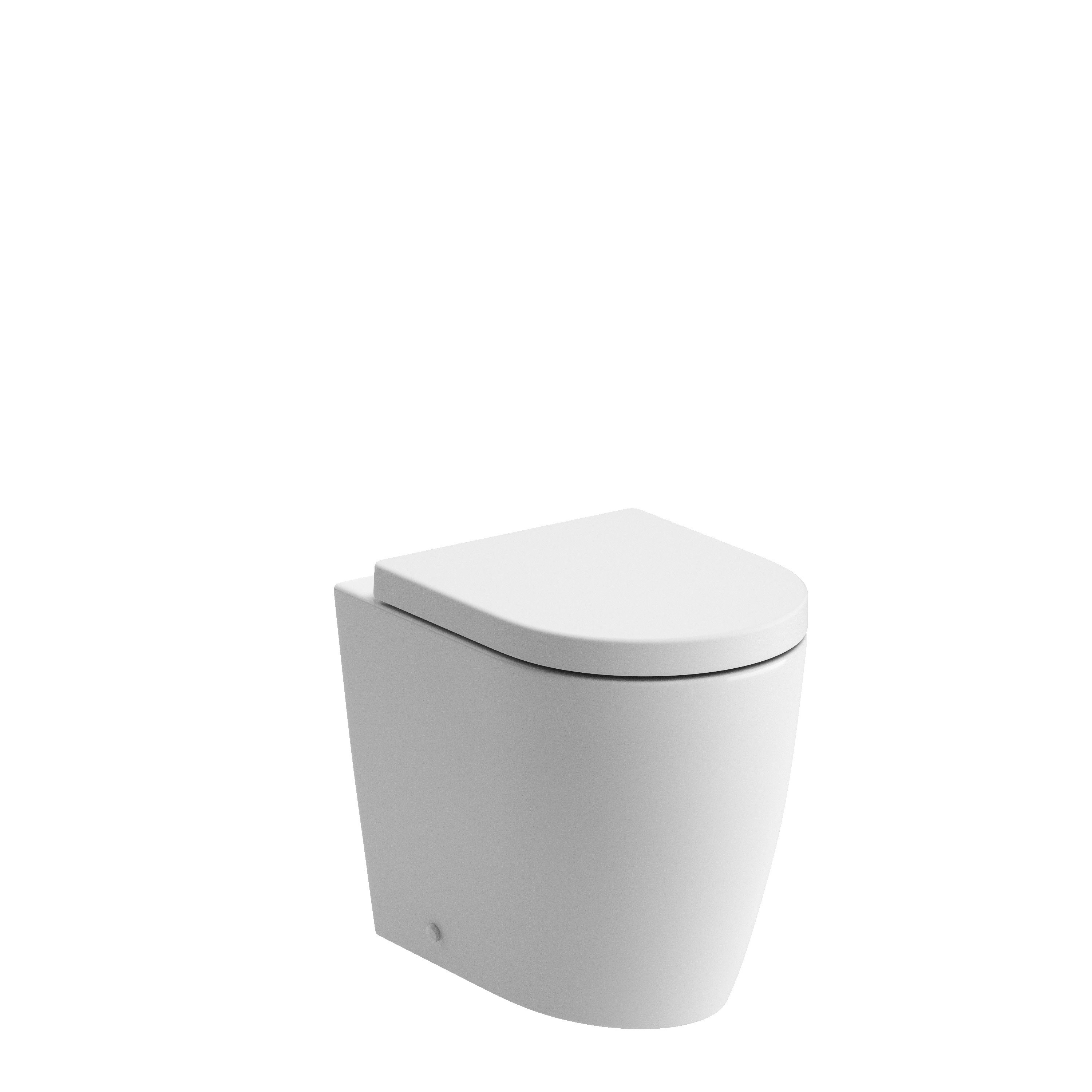 Cesena Back-To-Wall WC Pan & Soft Close Seat [PLUM1862]