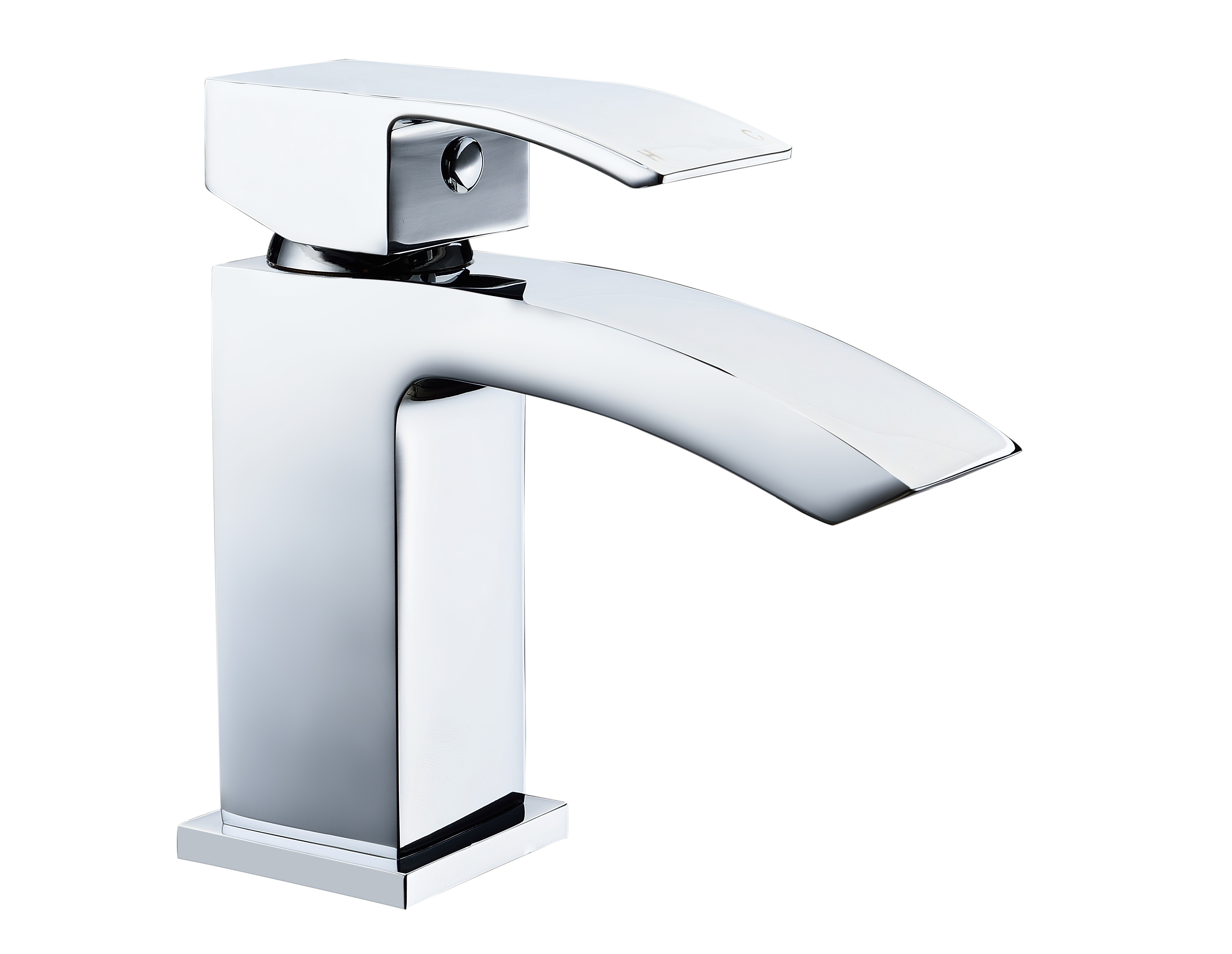 Cosenza Basin Mixer Tap with Waste Chrome [PLUM105686]