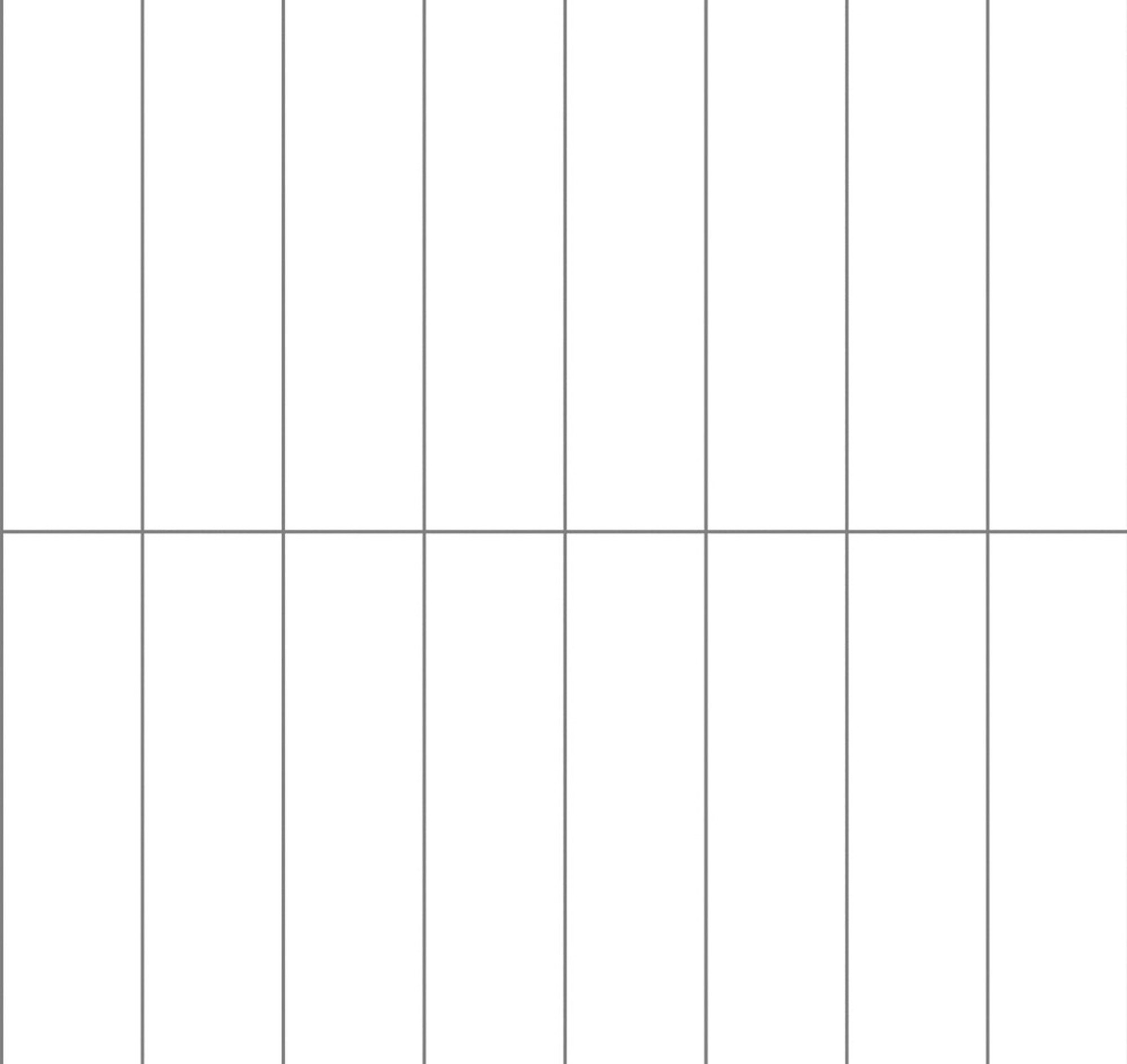 Fibo Urban Aqualock Wall Panel 2400 x 600mm (2 Pack) (Subway Effect 300x75mm) Denver White [DIWW0388]