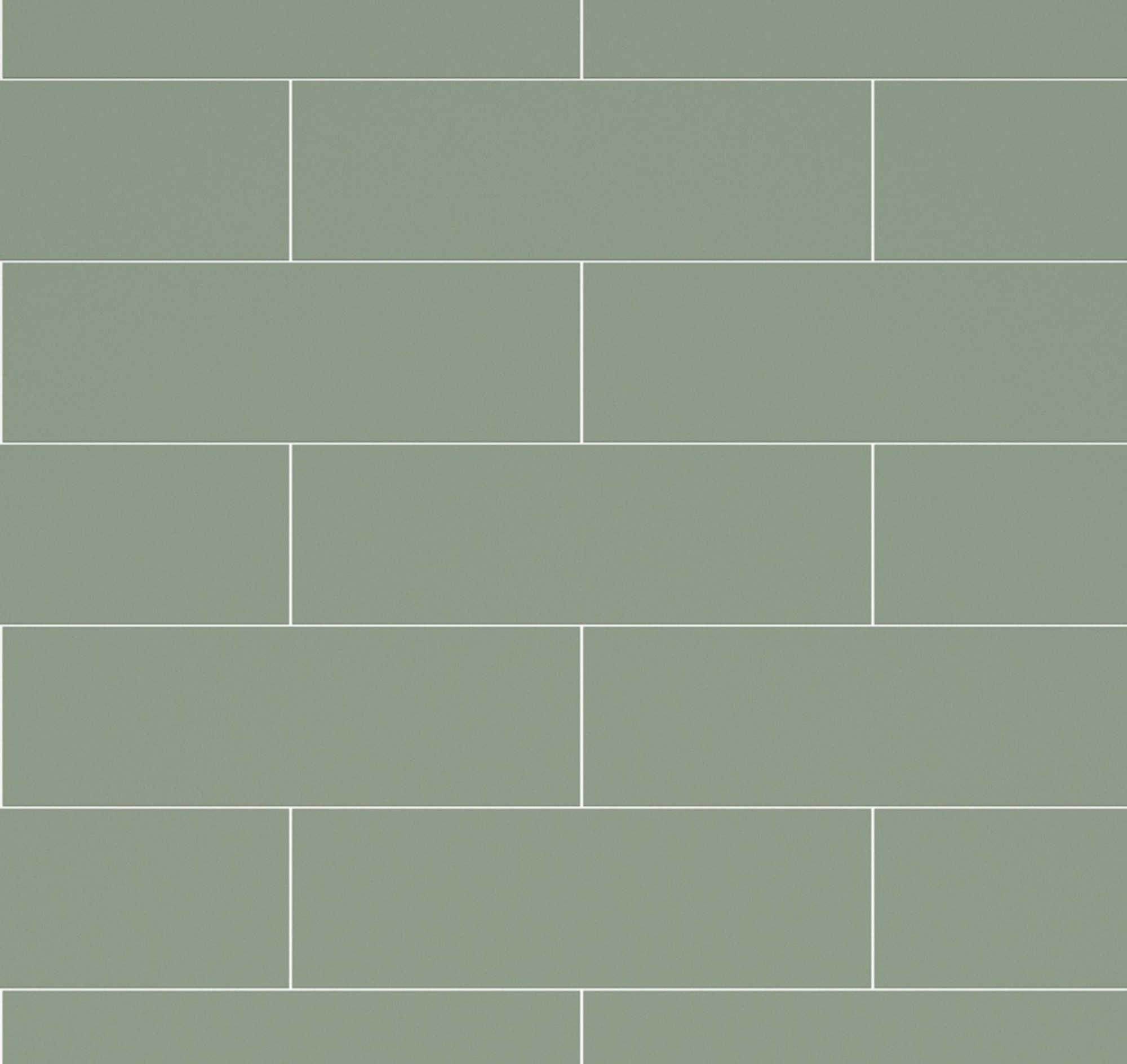 Fibo Urban Aqualock Wall Panel 2400 x 600mm (Brick Effect 300x100mm) Olive Green [DIWW0178]