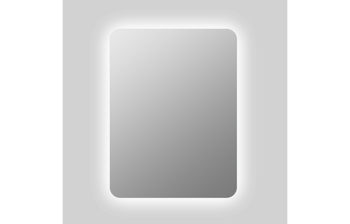 Haruco Rectangular Back-Lit LED Mirror 700 x 500mm [PLUM106255]