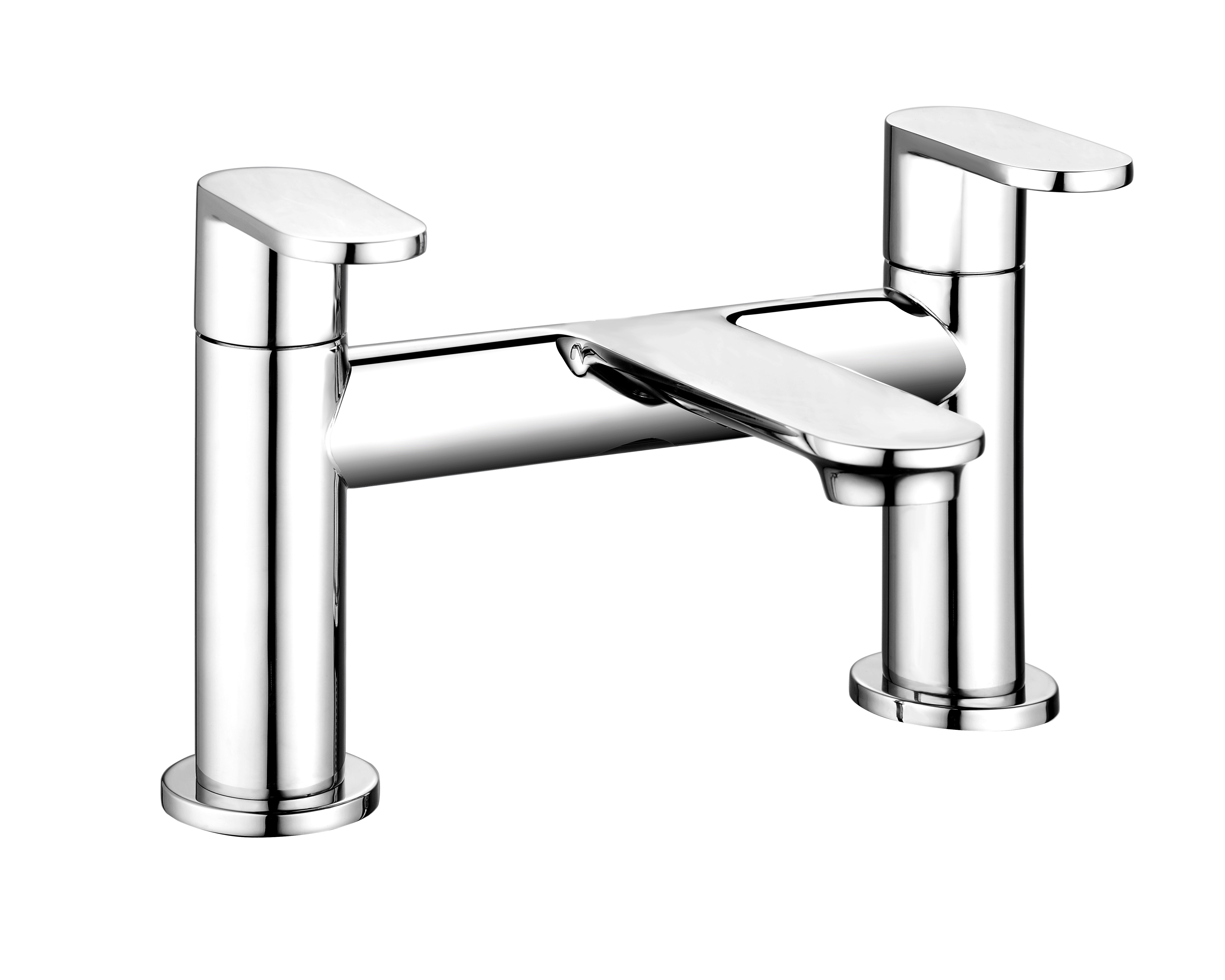 Lecce Bath Filler Tap Chrome [PLUM105760]