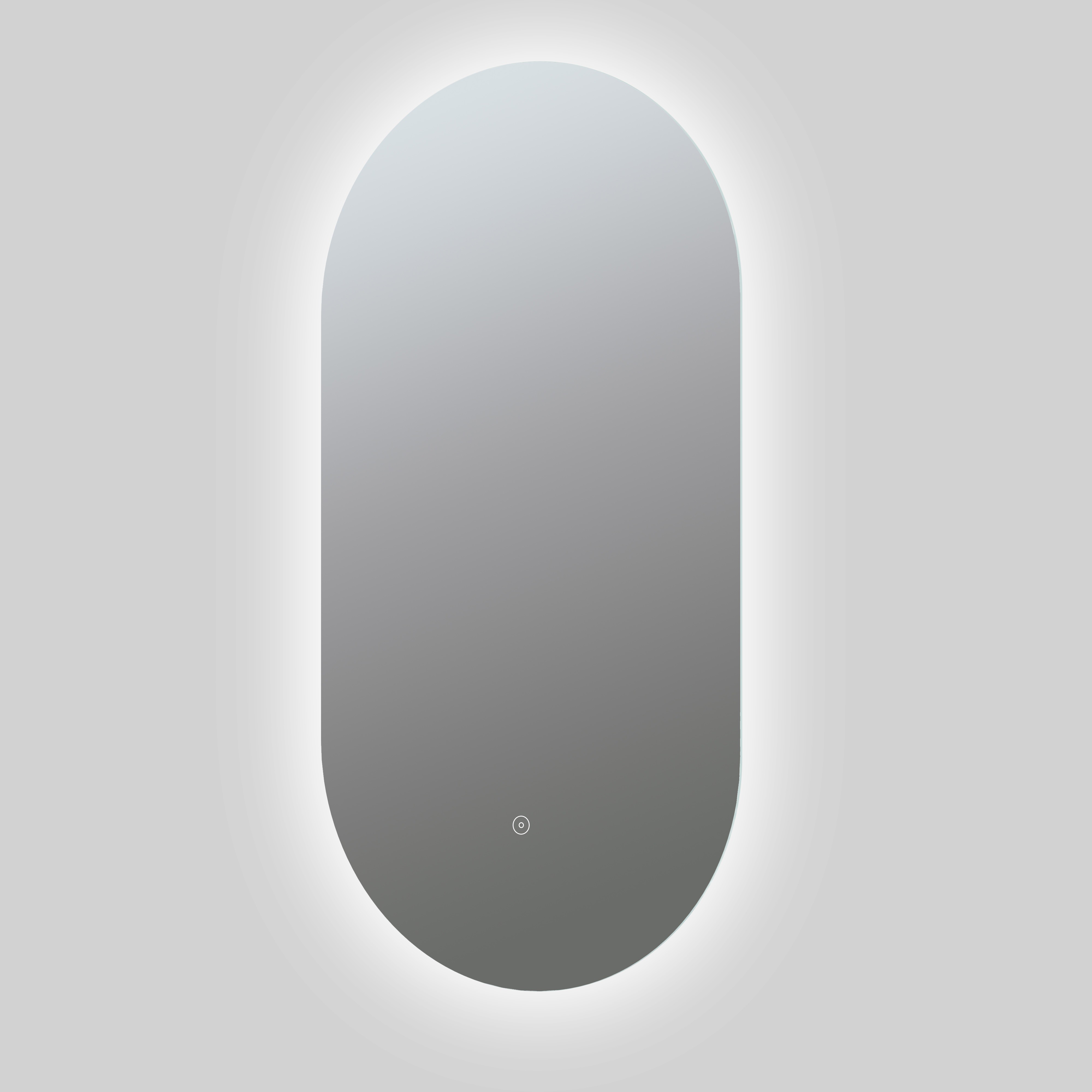 Sardinia Oblong Back-Lit LED Mirror 400mm [PLUM106276]
