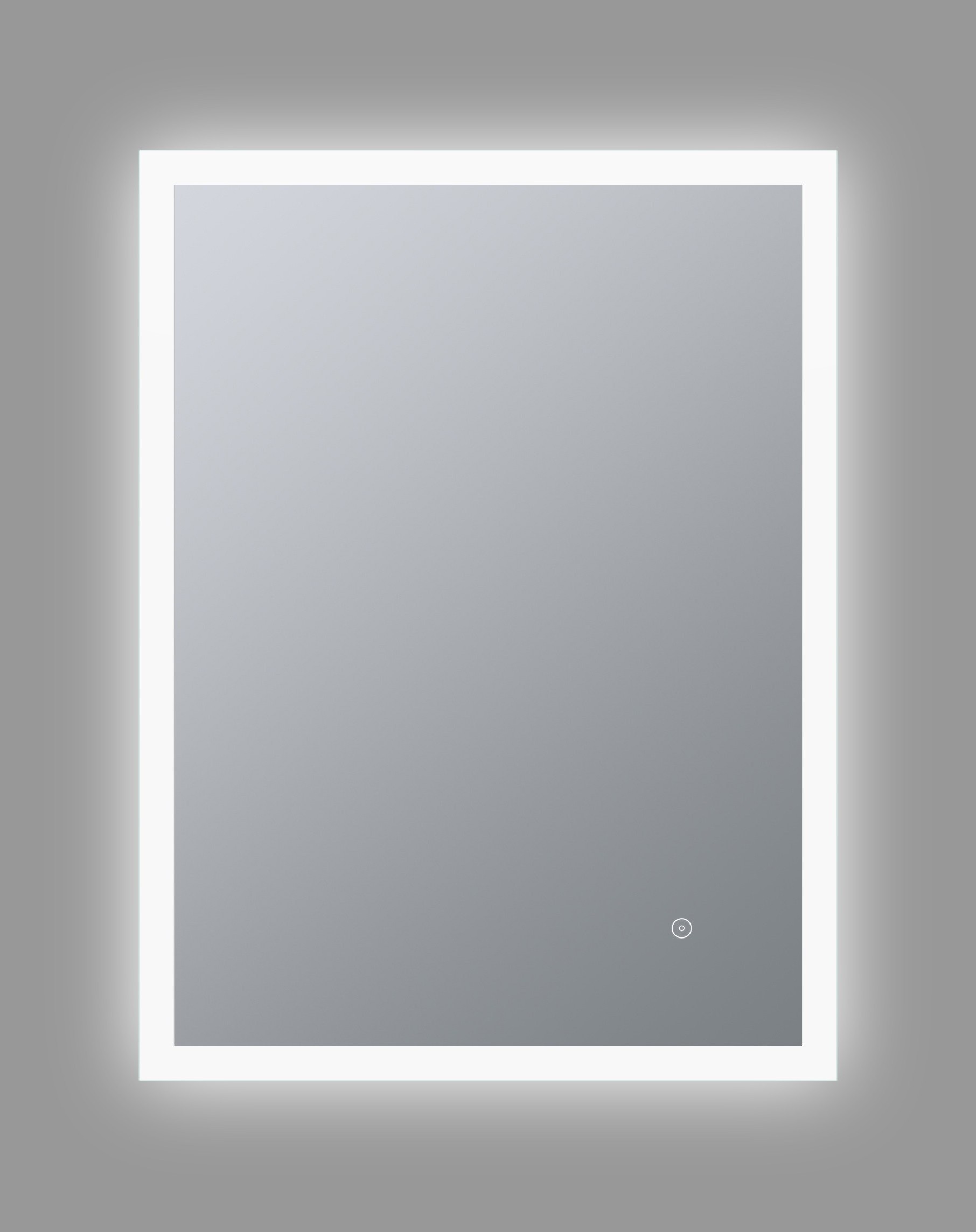 Sarno Rectangular Surround-Lit LED Mirror 800 x 600mm [PLUM106283]