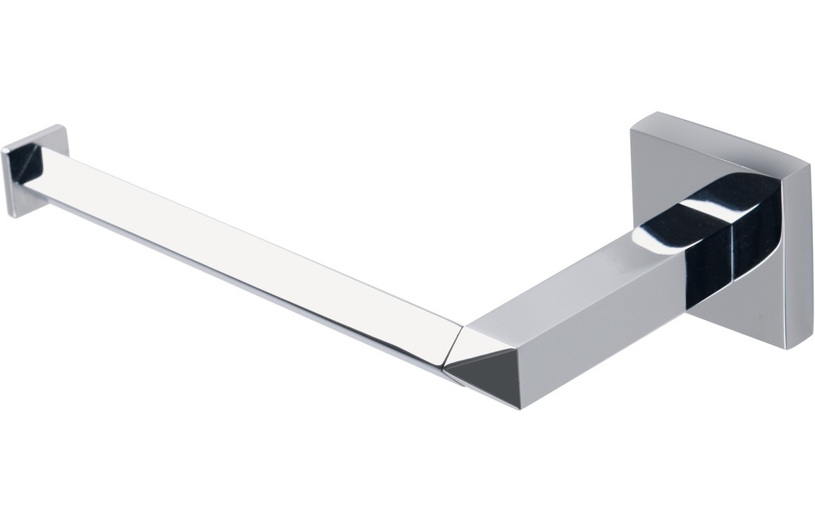 Verbania Toilet Roll Holder 200 x 48mm Chrome [PLUM101673]