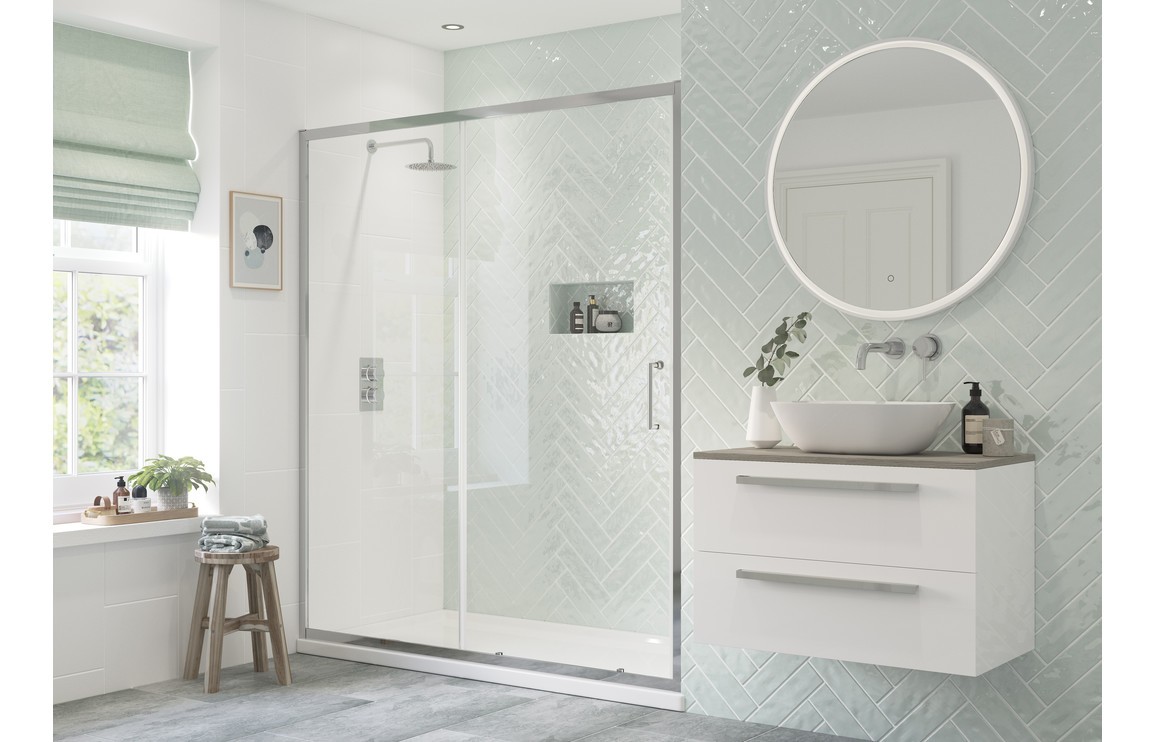 Florence 1500mm Sliding Door [PLUM101454]