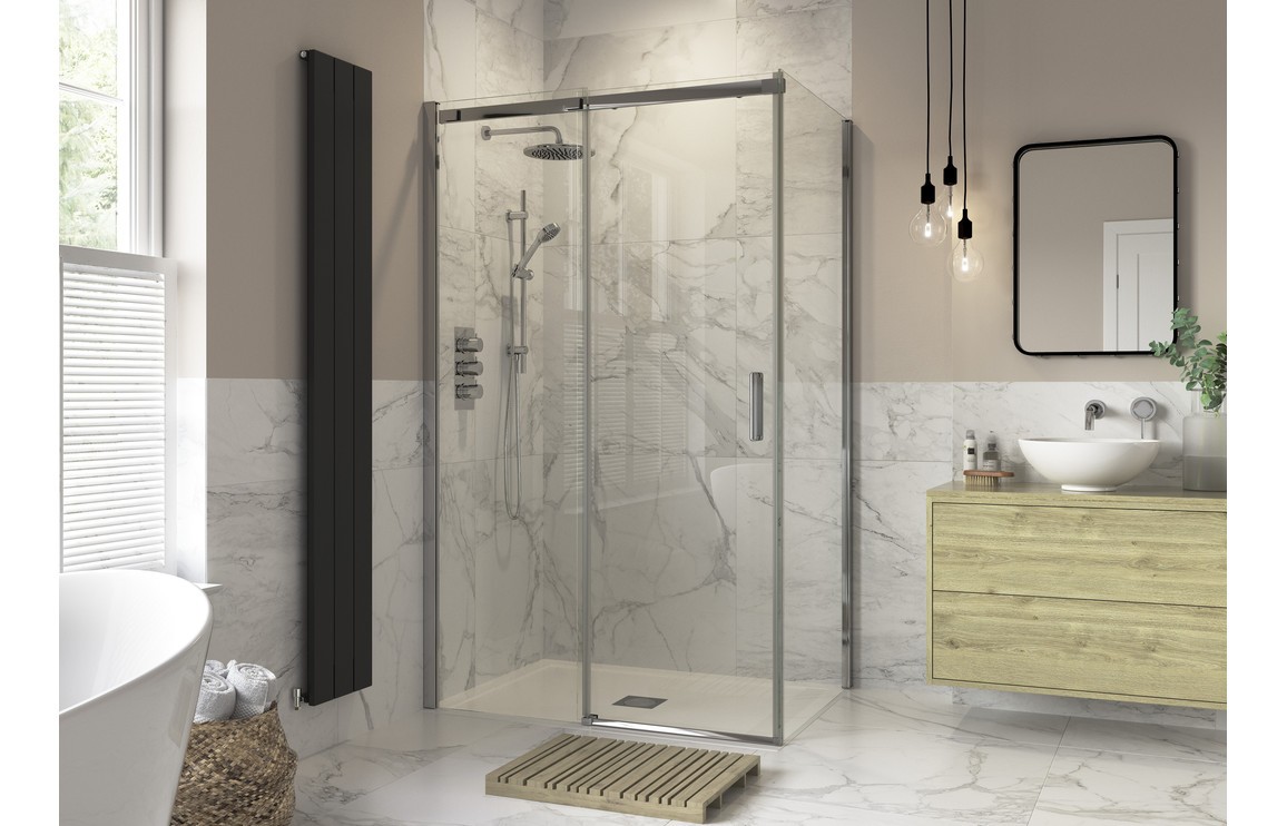 Imola 700mm Optional Sliding Door Side Panel [PLUM3833]