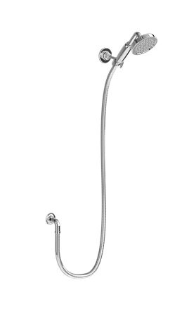 Burlington Riviera Shower Handset Kit with Bracket Hose & Elbow Chrome [RIV20CHR]