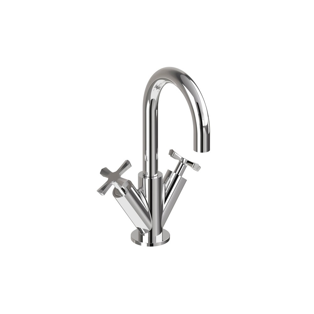 Burlington RIV8CHR Riviera Basin Mixer 1 Taphole Chrome