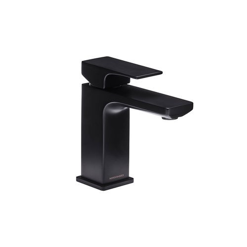 Roper Rhodes T396103 Metric Mini Basin Mixer with Click Waste - Matt Black