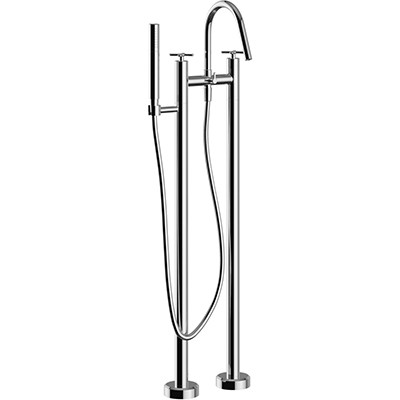 Heritage Salcombe Floor Standing BSM Chrome [TSACC171]