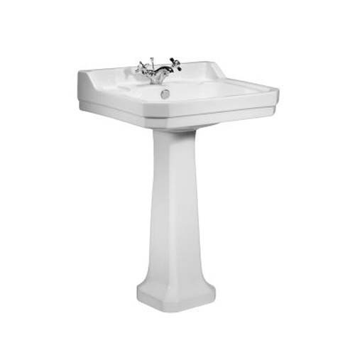 Tavistock SB850S Vitoria Basin 610 1 Taphole White (basin only)