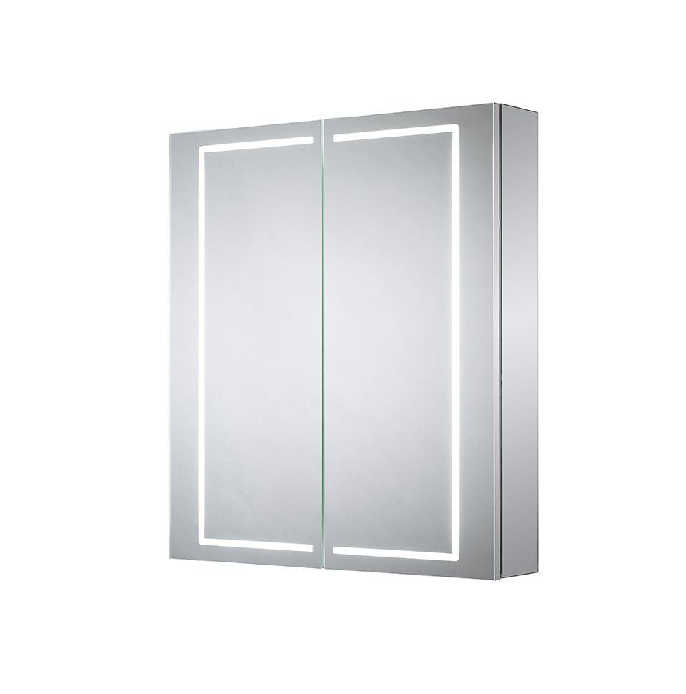 Sensio SE30394C0 Sonnet Illuminated Double Door Mirror Cabinet 600x700mm