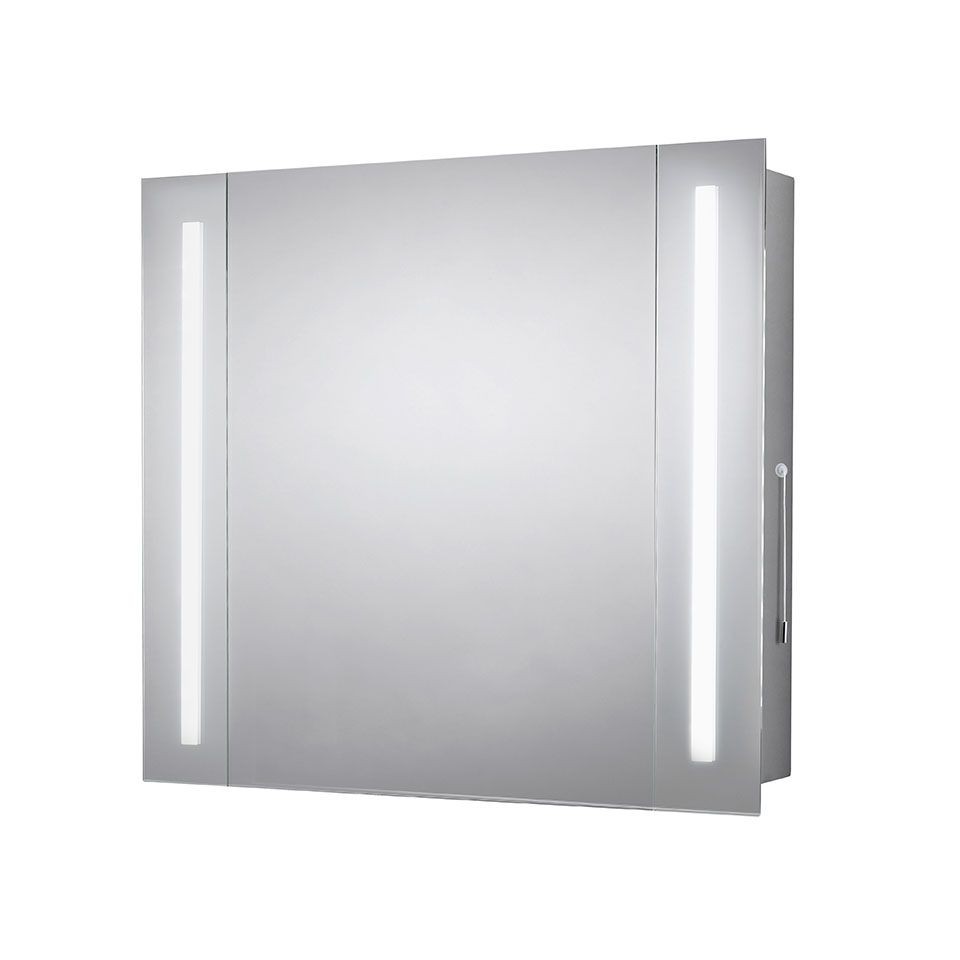 Sensio SE34295C0 Finlay Plus LED Illuminated Diffused Mirror Cabinet 600x650mm