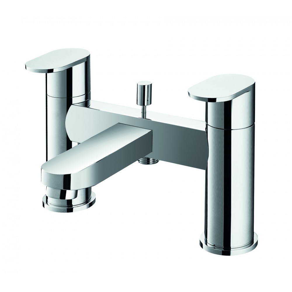 Flova SMBSM Smart Deck Mounted Bath Shower Mixer/Hand Shower Set Chrome