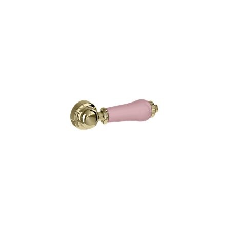 Burlington SP390GOLDPINK Bespoke Cistern Lever Confetti Pink & Gold