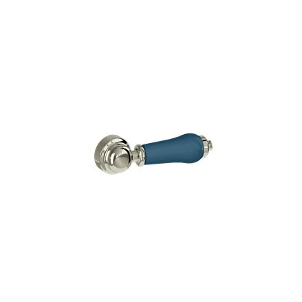 Burlington SP8CHRBLUE Bespoke Cistern Lever in Alaska Blue & Chrome