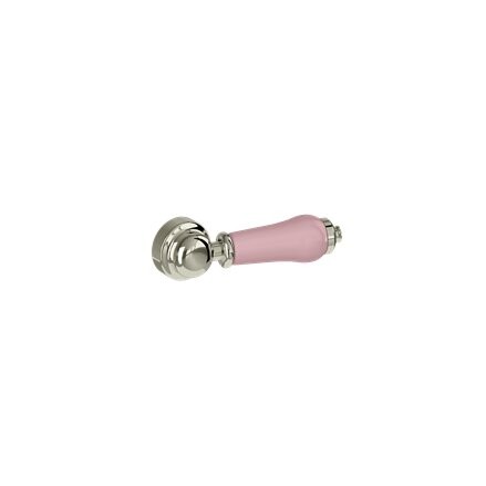 Burlington SP8CHRPINK Bespoke Cistern Lever Confetti Pink & Chrome