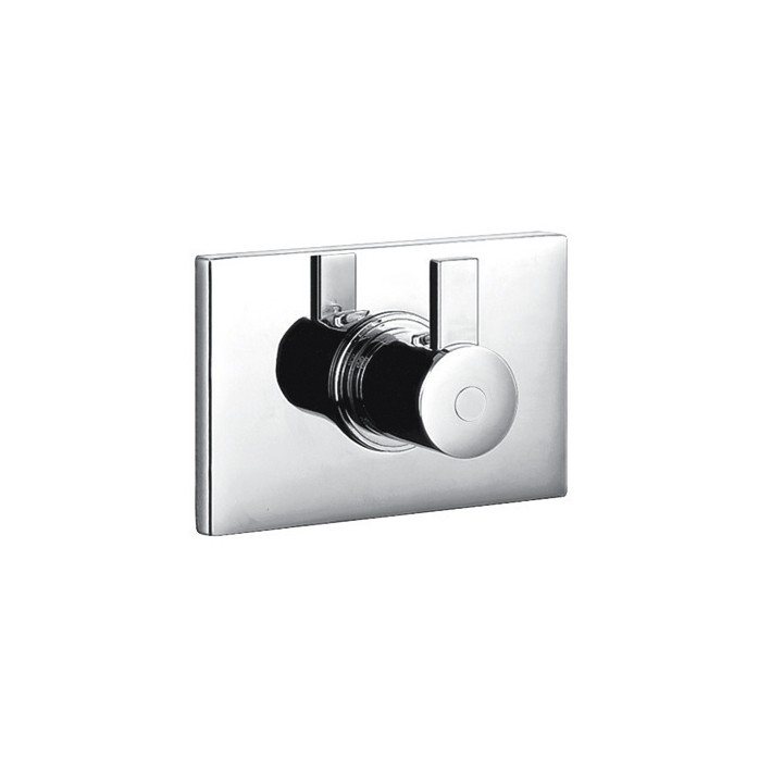 Flova ST111 STR8 Concealed Thermostatic Mixer Valve Only Chrome