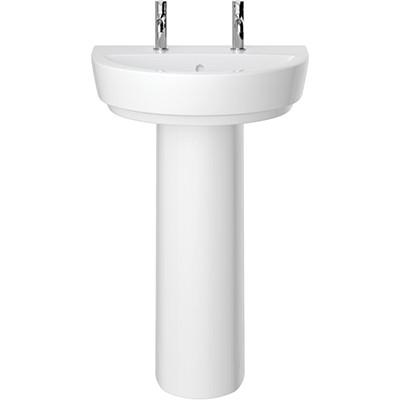 Heritage Stamford 560mm Basin Two Tap Holes [PSFW05]
