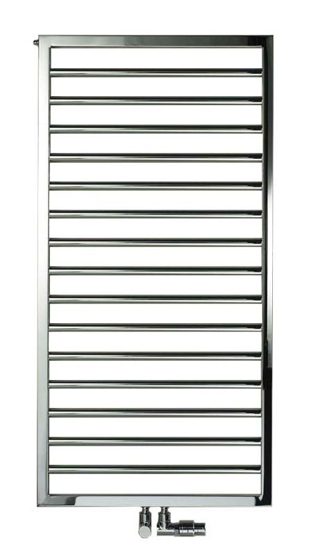 Zehnder SUBI130045 Subway Ladder Radiator 1261 x 450mm 370w Stainless Steel