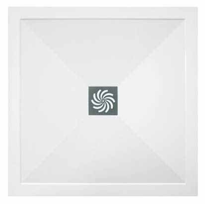 TM UK Symmetry Square Shower Tray 760mm White [T250760SQ]