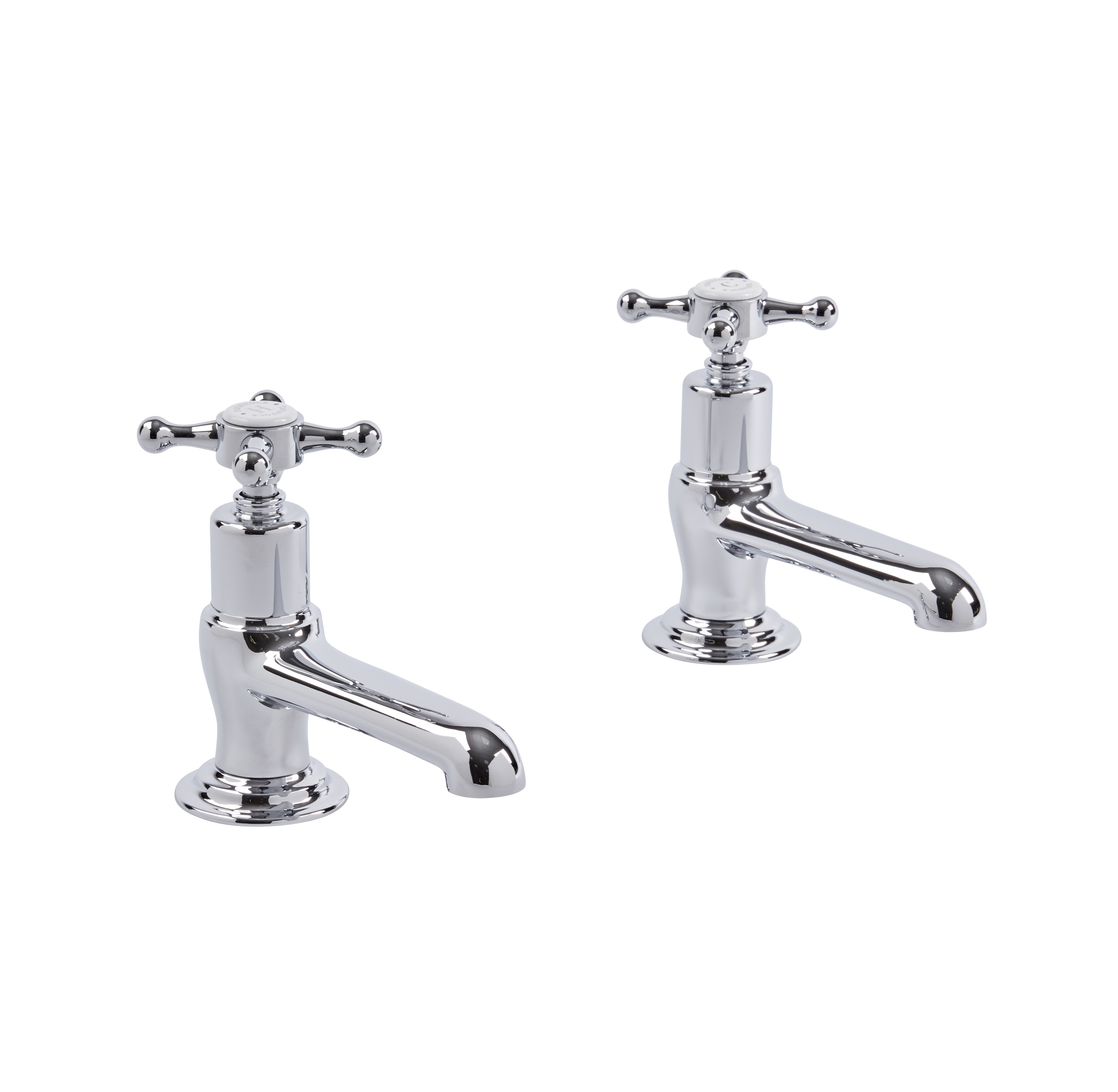 Tavistock TAM70 Ashmore Basin Pillar Taps - Chrome 