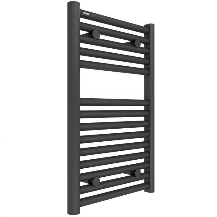 Tissino Hugo2 Towel Radiator (for Central Heating) 652 x 400mm Anthracite [THU-101-AN]