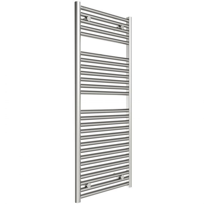 Tissino Hugo2 Electric Towel Radiator with Standard Element 1212 x 500mm Chrome [THU-704-CP]