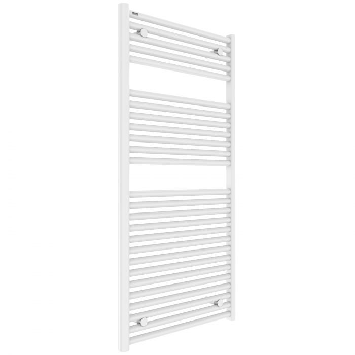 Tissino Hugo2 Electric Towel Radiator with Standard Element 1212 x 600mm Mont Blanc [THU-705-MB]
