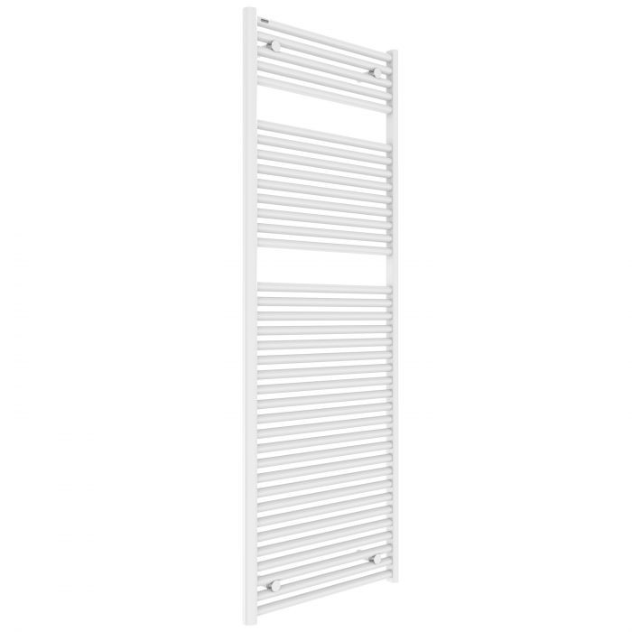 Tissino Hugo2 Electric Towel Radiator with Temperature Regulating Element 1652 x 600mm Mont Blanc [THU-608-MB]