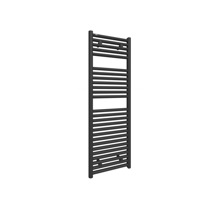 Tissino Hugo2 Towel Radiator (for Central Heating) 1212 x 400mm Anthracite [THU-110-AN]