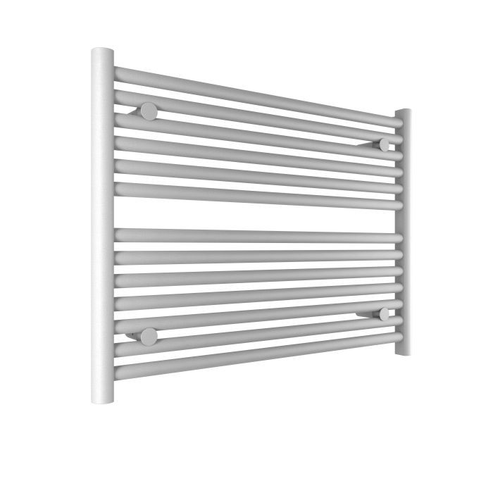 Tissino Hugo2 Electric Towel Radiator with Standard Element 600 x 800mm Mont Blanc [THU-712-MB]
