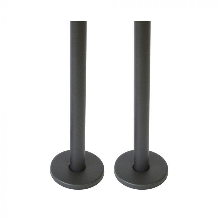 Tissino Hugo2 Pipes & Shrouds (Pair) Anthracite [THU-208-AN]