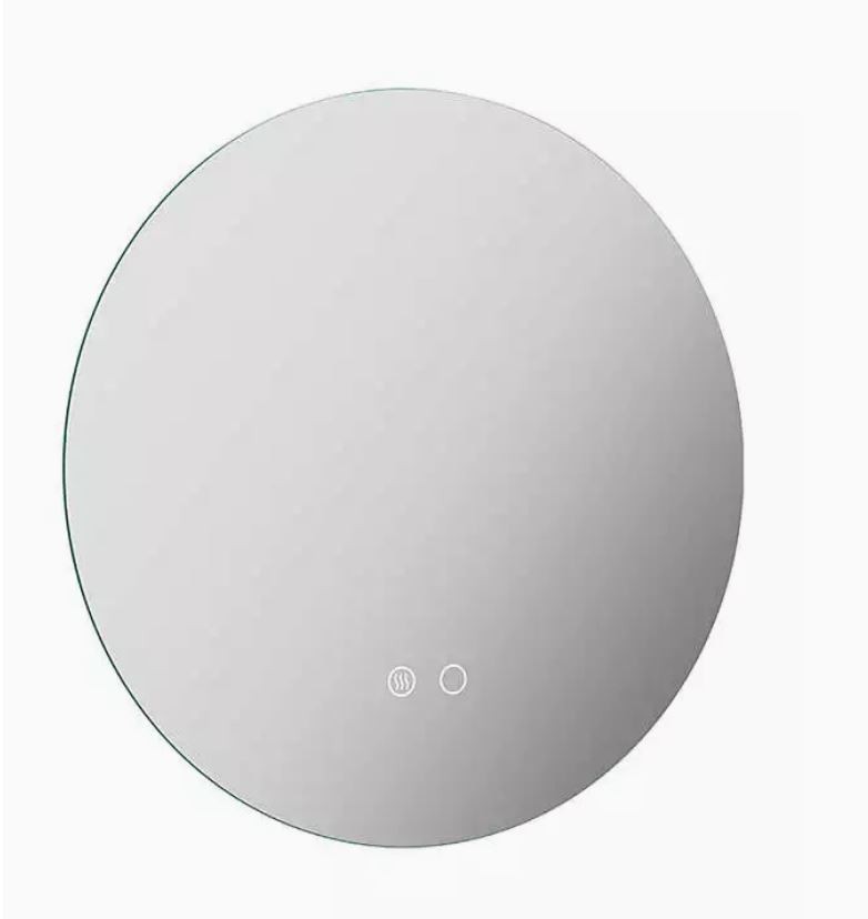 Tissino Cedro Backlit Circular Mirror with De-mister 500mm [TCE-250]