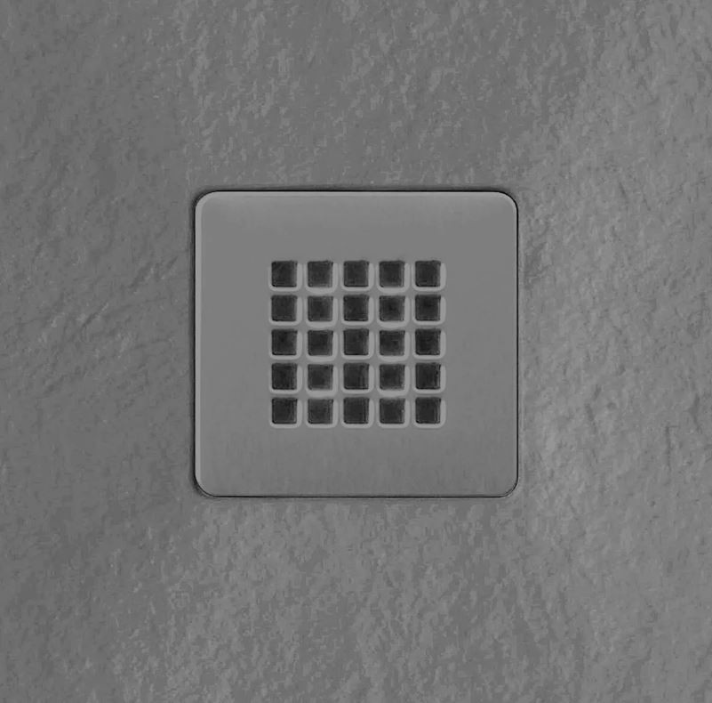 Tissino Giorgio2 Coloured Shower Grate 125 x 125mm Soft Taupe [TRG-901-ST]