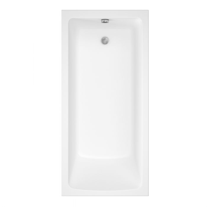 Tissino Lorenzo Single Ended Bath 1700 x 800mm (Bath Panels Not Included) [TLO-105]