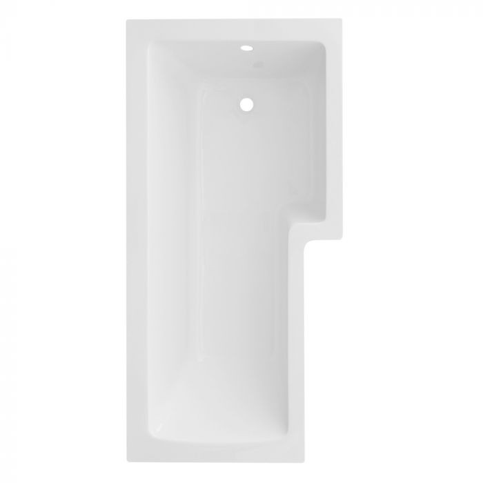 Tissino Lorenzo Premium Right Hand Shower Bath 1700 x 700-850mm (Bath Panels Not Included) [TLO-605]