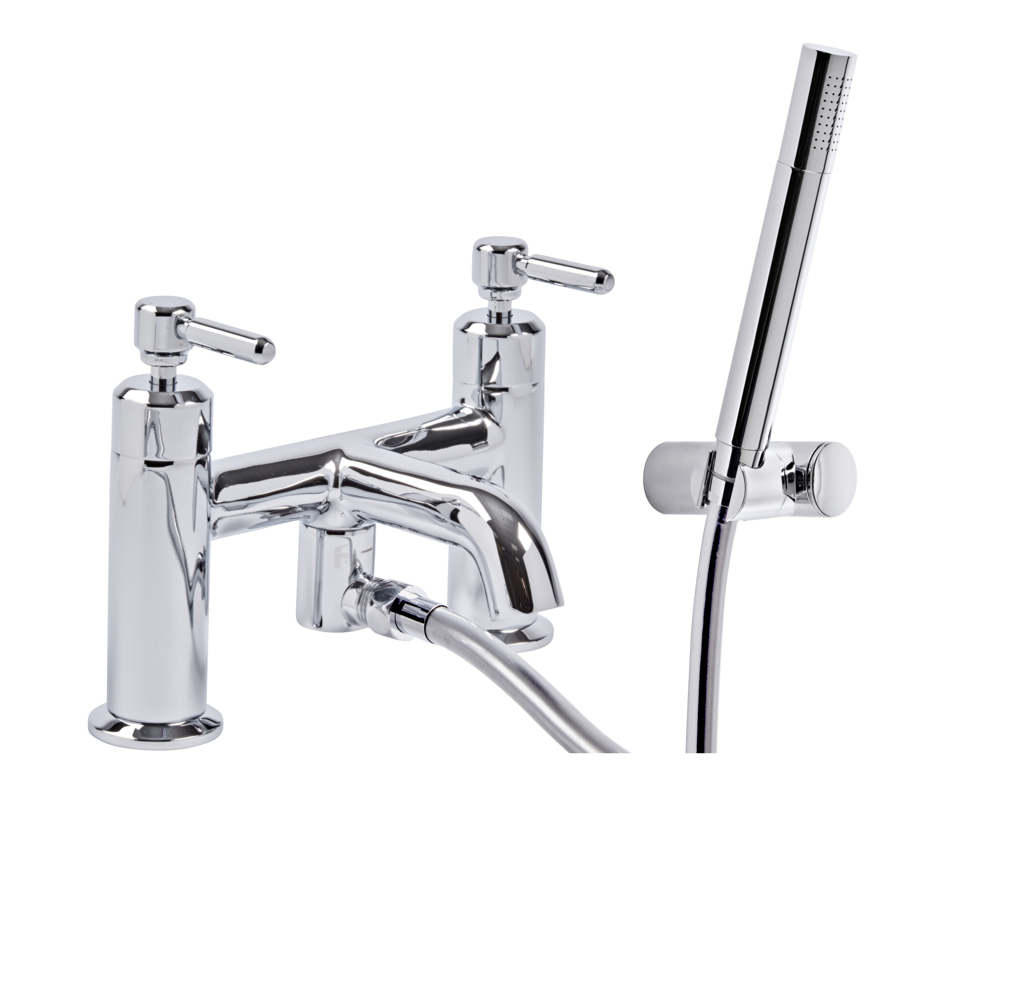 Tavistock TMS42 Marston Deck Mounted Bath & Shower Mixer with Handset - Chrome