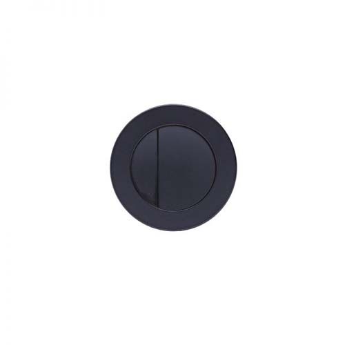 Tavistock TR9022 Round Flush Button - Matt Black