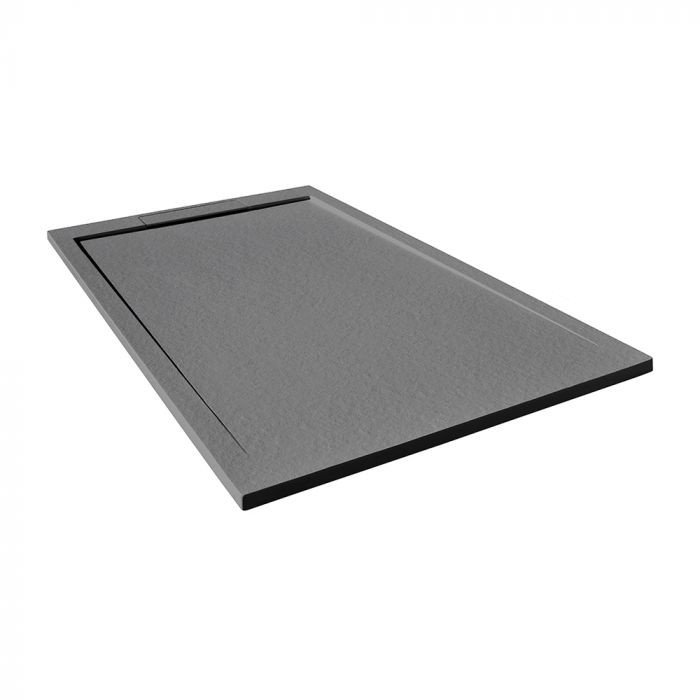 Tissino Giorgio Lux Rectangular Shower Tray 1600 x 800mm Grey Slate [TRG-807-GS]