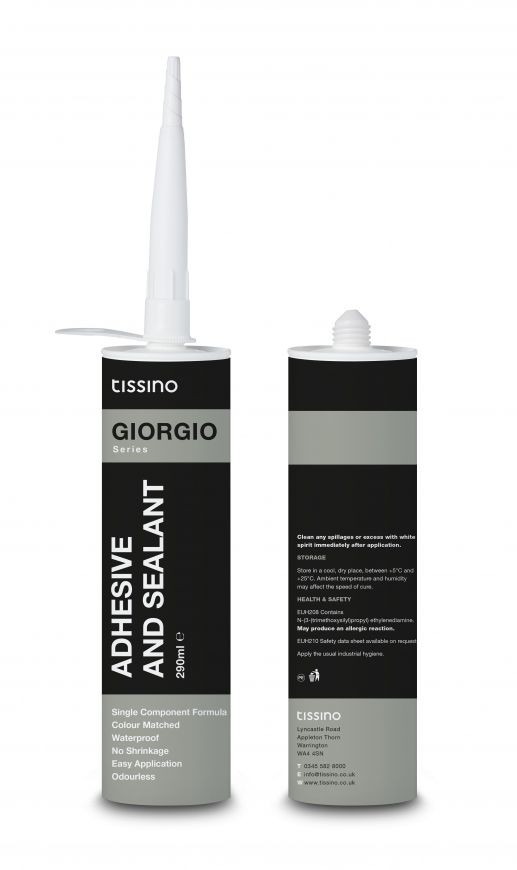 Tissino Giorgio Adhesive & Sealant 290ml Grey Slate [TRG-902-GS]