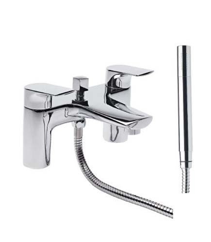 Tavistock TSE42 Strike Bath Shower Mixer with hose and handset - Chrome