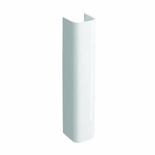 Twyford BJAR4930WH Alcona Square Full Pedestal 720x165mm White - (pedestal only)