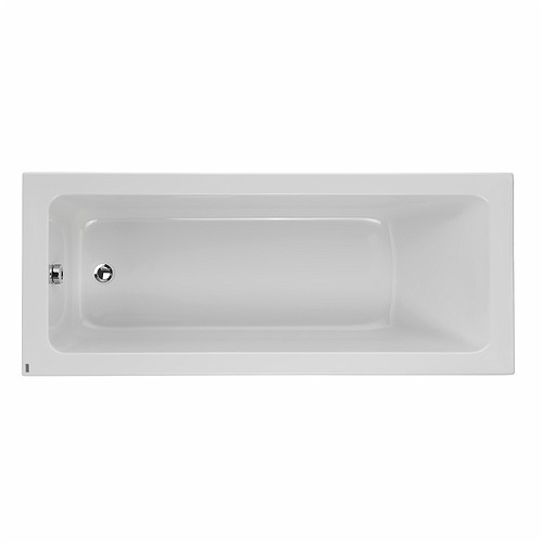 Twyford BJAP8500WH Aspect Single Ended Bath 1700x700mm 0 Tapholes White
