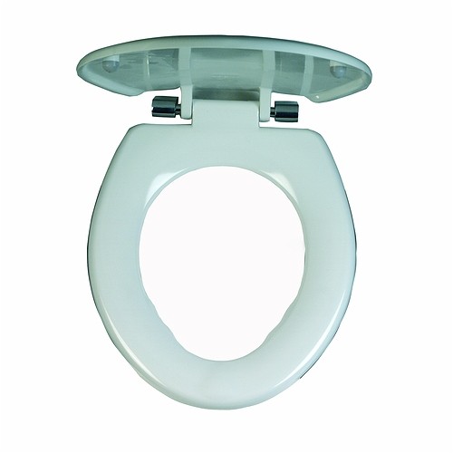 Twyford Avalon Toilet Seat 25mm Ring & Cover White [BJAV7840WH]